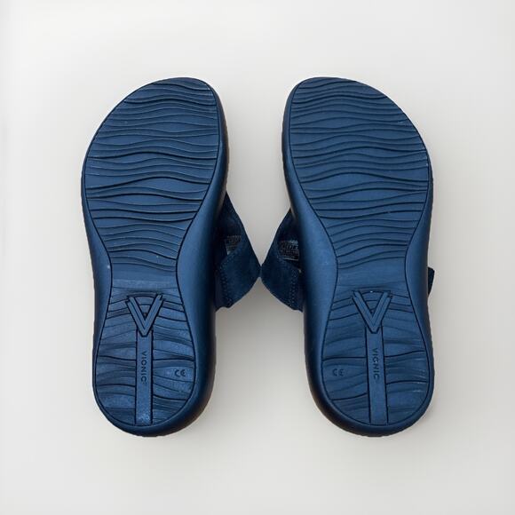 Vionic Activate Recovery Sandals Women's 7 Casual Black Suede Buckle Comfort - Picture 10 of 10